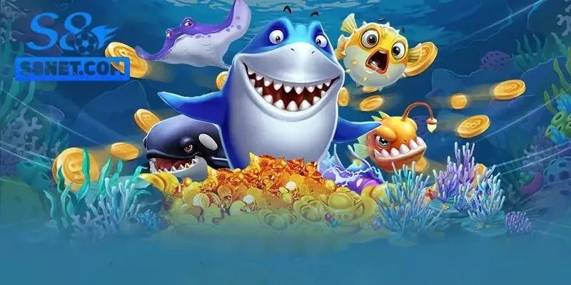 Bắn cá S8 thu hút nhờ đầu tư đồ họa và tính năng chỉnh chu